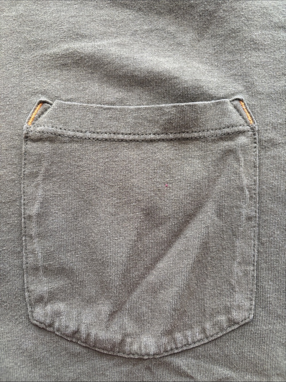 FREENOTE CLOTH Army Green Olive T-Shirt Made in USA - Picture 3 of 5